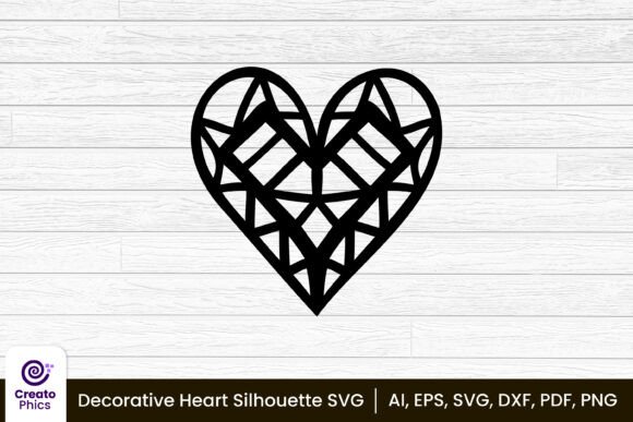 Download Heart Silhouette Love Printable SVG - Silhouette Collection