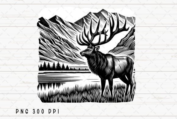 Download Elk Deer Hunting Silhouette PNG - Silhouette Collection