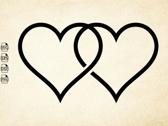 Download Heart Vector, Heart Silhouette,Heart Svg - Silhouette Collection