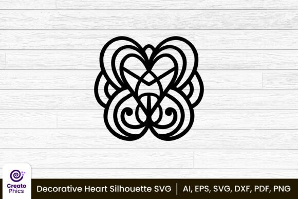 Download Heart Silhouette Love Printable SVG - Silhouette Collection