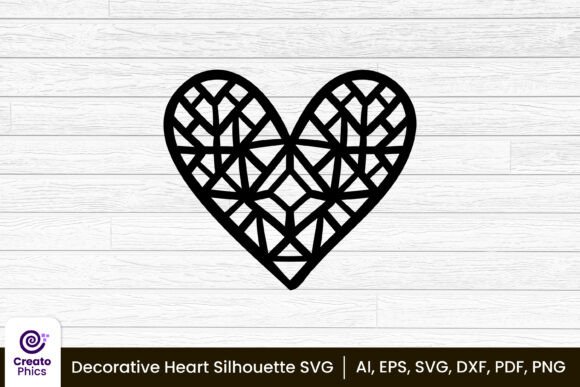 Download Heart Silhouette Love Printable SVG - Silhouette Collection