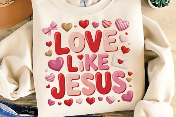 Download Jesus Valentine Png, Love Like Jesus - Premium Bundle