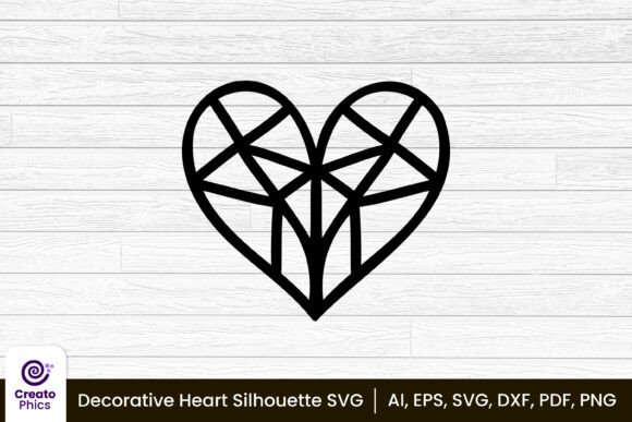Download Heart Silhouette Love Printable SVG - Silhouette Collection