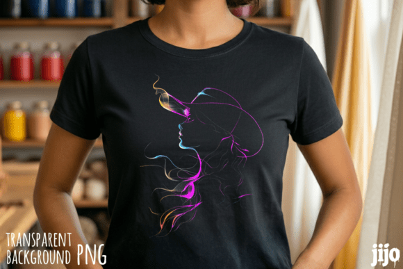 Download Cowboy Hat Rainbow Silhouette PNG - Silhouette Collection