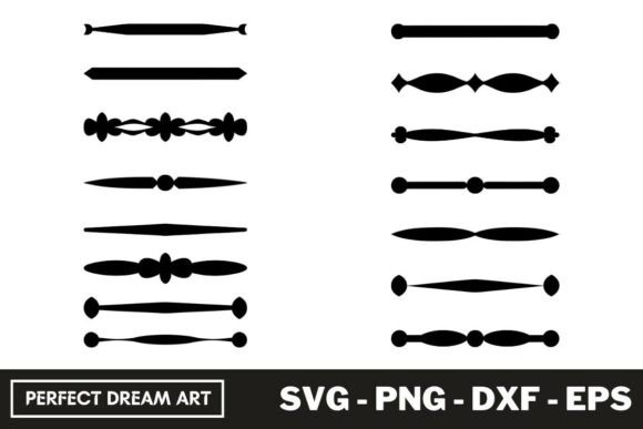 Download Divider Line Silhouette Bundles - Silhouette Collection