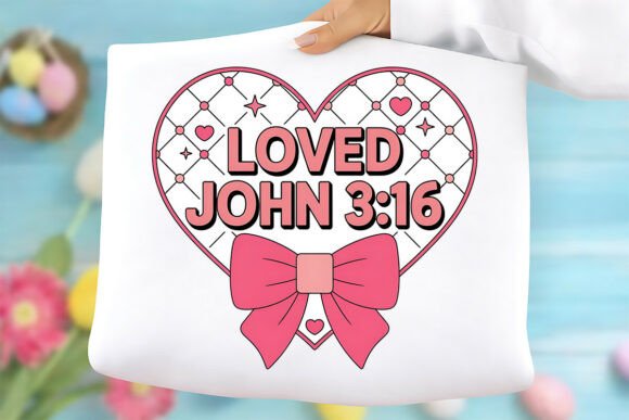 Download Loved John 3:16, Christian Valentine Png - Premium Bundle