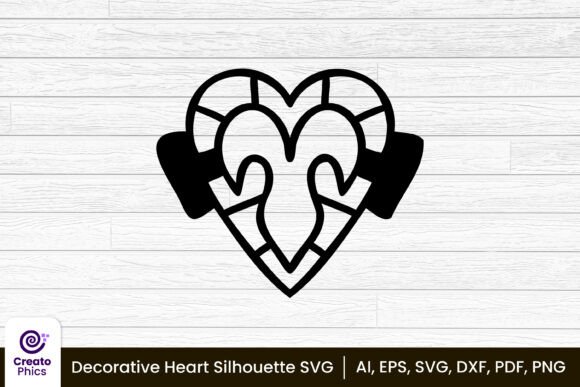 Download Heart Silhouette Love Printable SVG - Silhouette Collection
