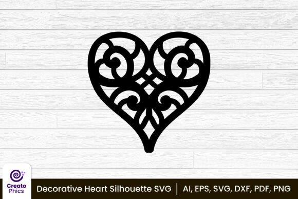 Download Heart Silhouette Love Printable SVG - Silhouette Collection